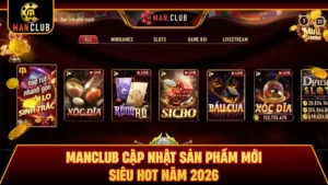 Manclub Cập Nhật Sản Phẩm Mới Siêu Hot Năm 2026